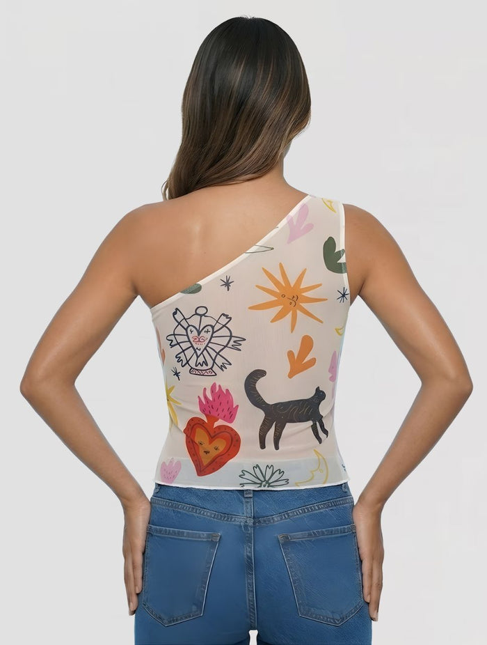The Rebel Blusa Mesh