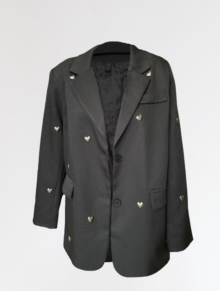 Blazer Para Mujer Corazones - The Master