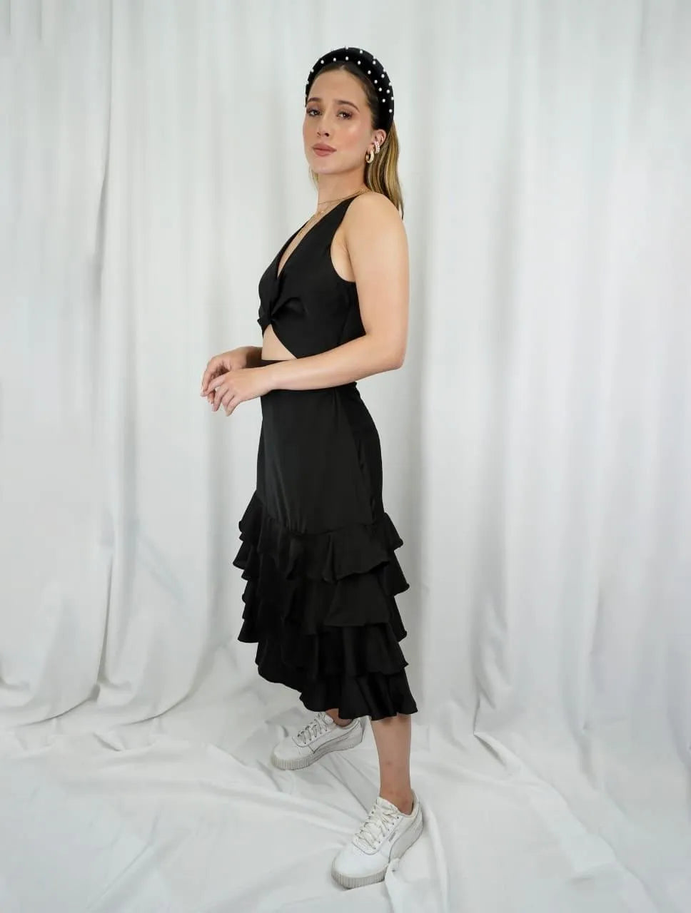 29. Vestido Negro / Muestra Molgoa Nuevo Exclusivo Estilo