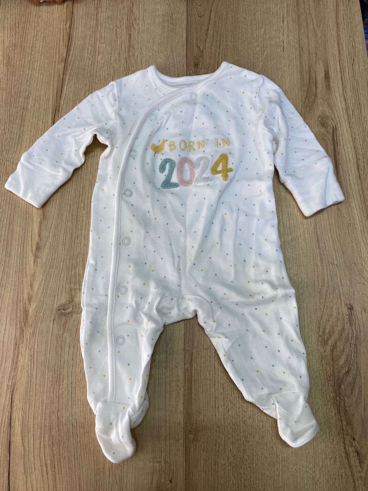 214. Enterizos Bebé Primark Cares en Perfecto Estado Talla 3 Meses Artesanal Diseño