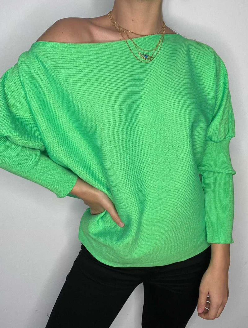 Suéter para Mujer Cuello Bandeja - Samba