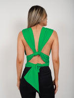 Body para Mujer Verde Cali Cuello Redondo - René Verde Cali – Molgoa