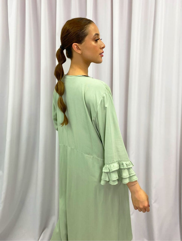 Kimono para Mujer Verde Menta - Bruno Verde Menta