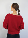 Suéter para Mujer Vino Cuello V - Fantastic Vino